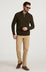 Charisma Relaxed Straight Pants in Beige Honeycomb