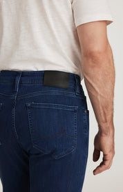 Champ Athletic Fit Jeans in Night Blue Urban