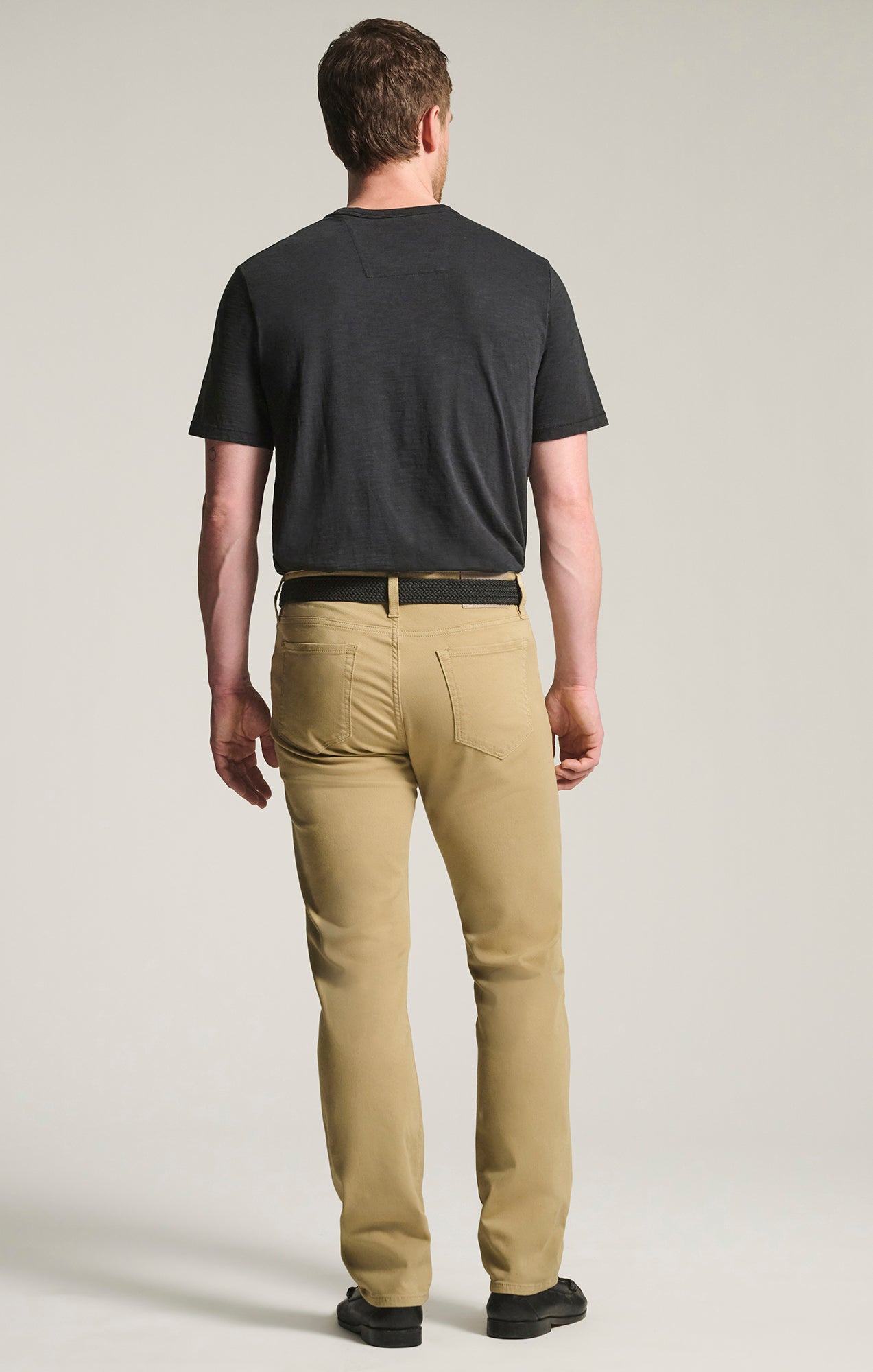 Courage Straight Leg Pants in Beige Honeycomb