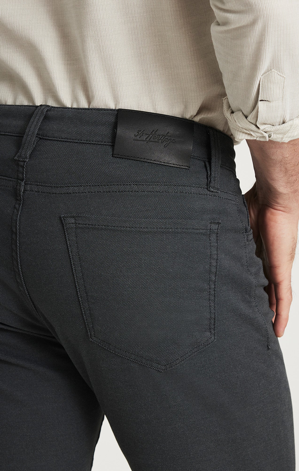 Courage Straight Leg Pants in Iron Coolmax