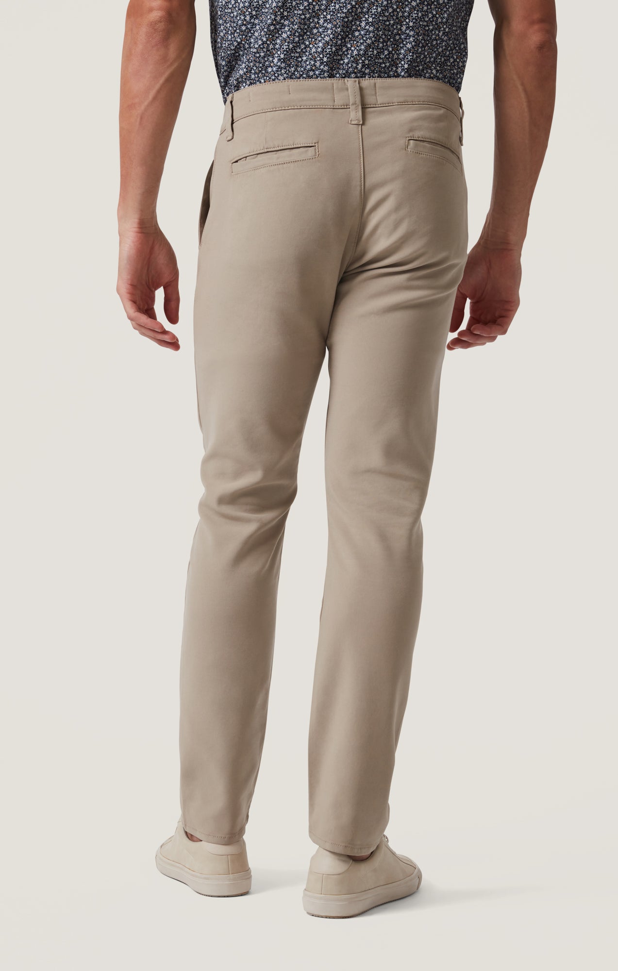 Verona Slim Leg Chino Pants in Fern High Flyer