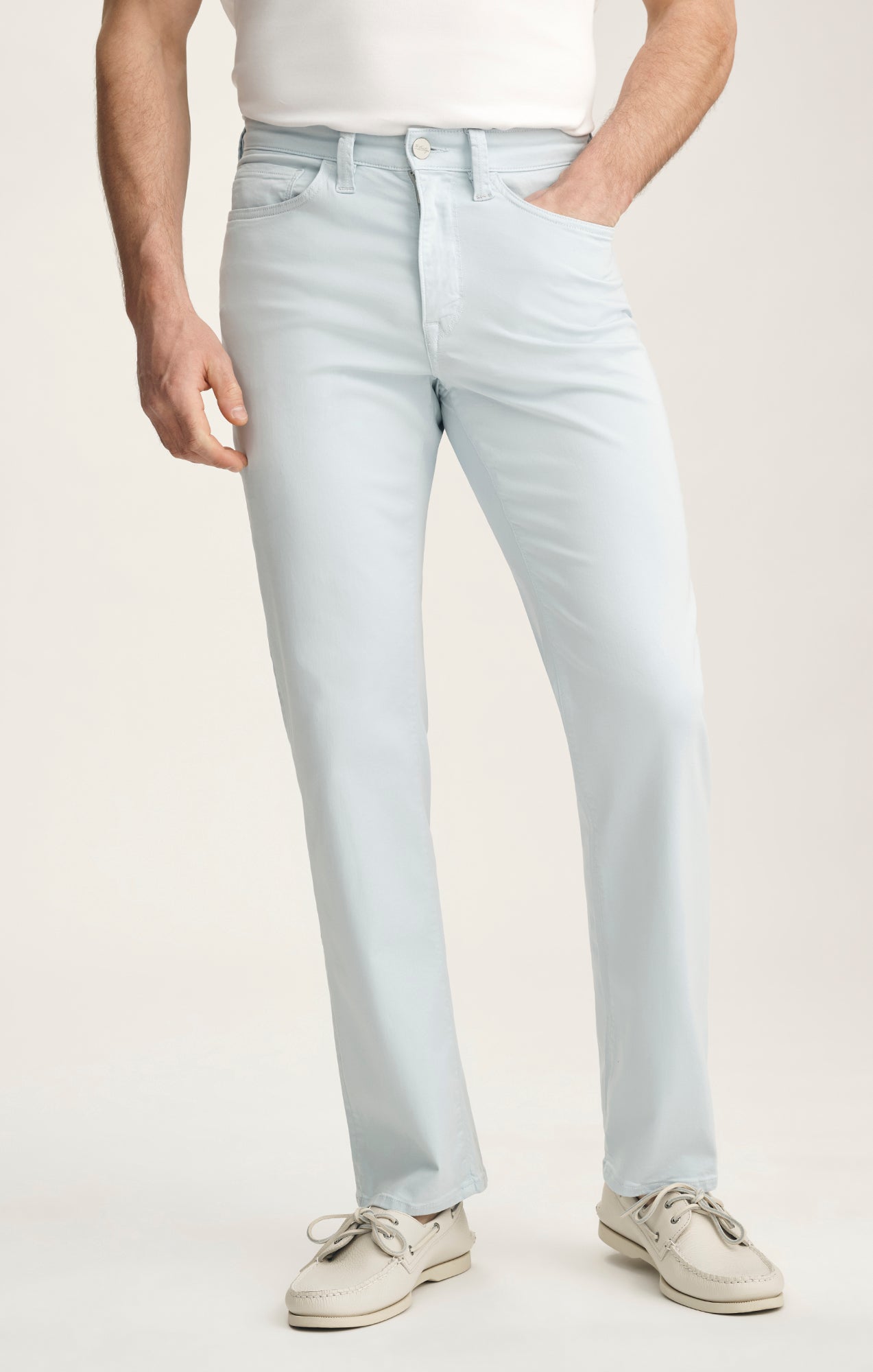 Charisma Relaxed Straight Pants In Breeze Twill