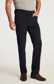 Charisma Relaxed Straight Pants in Dark Navy Cloud Luxe