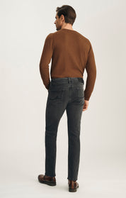 Courage Straight Leg Jeans in Smoke Brushed Urban