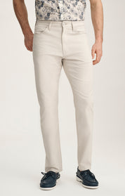 Courage Straight Leg Pants In Oat Honeycomb