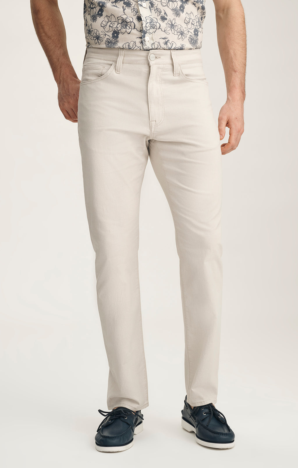 Courage Straight Leg Pants In Oat Honeycomb