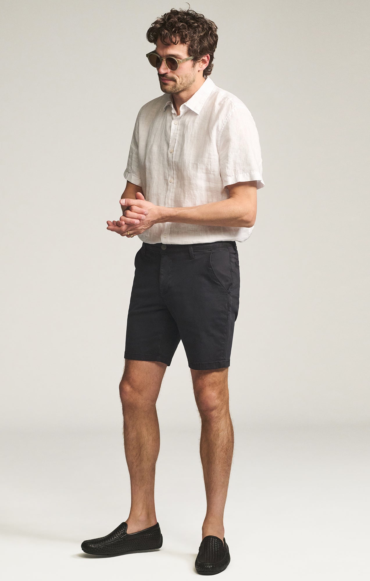 Arizona Shorts in Navy Twill