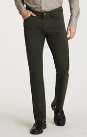 Courage Straight Commuter Pants in Peat Luxe