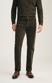 Charisma Relaxed Straight Pants in Fern Cord