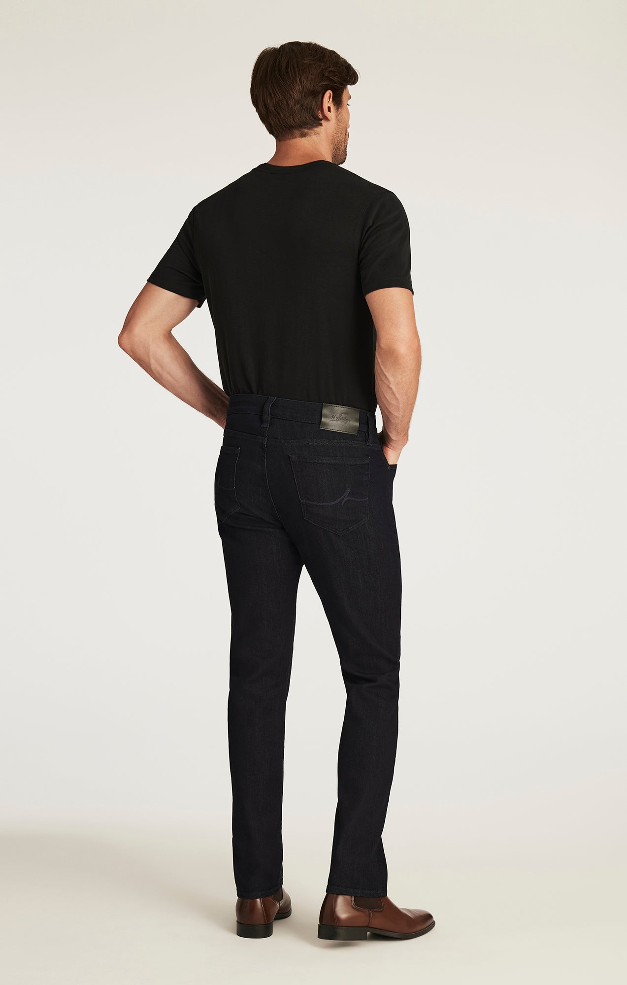 Courage Straight Leg Jeans in Rinse Aerodenim