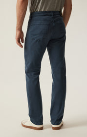 Courage Straight Leg Pants in Petrol Twill