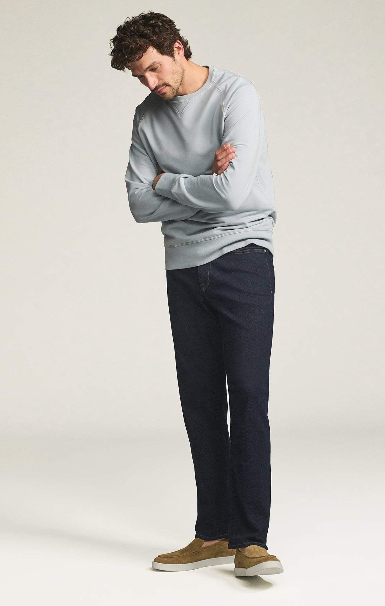 Charisma Relaxed Straight Jeans in Rinse Organic Ultra