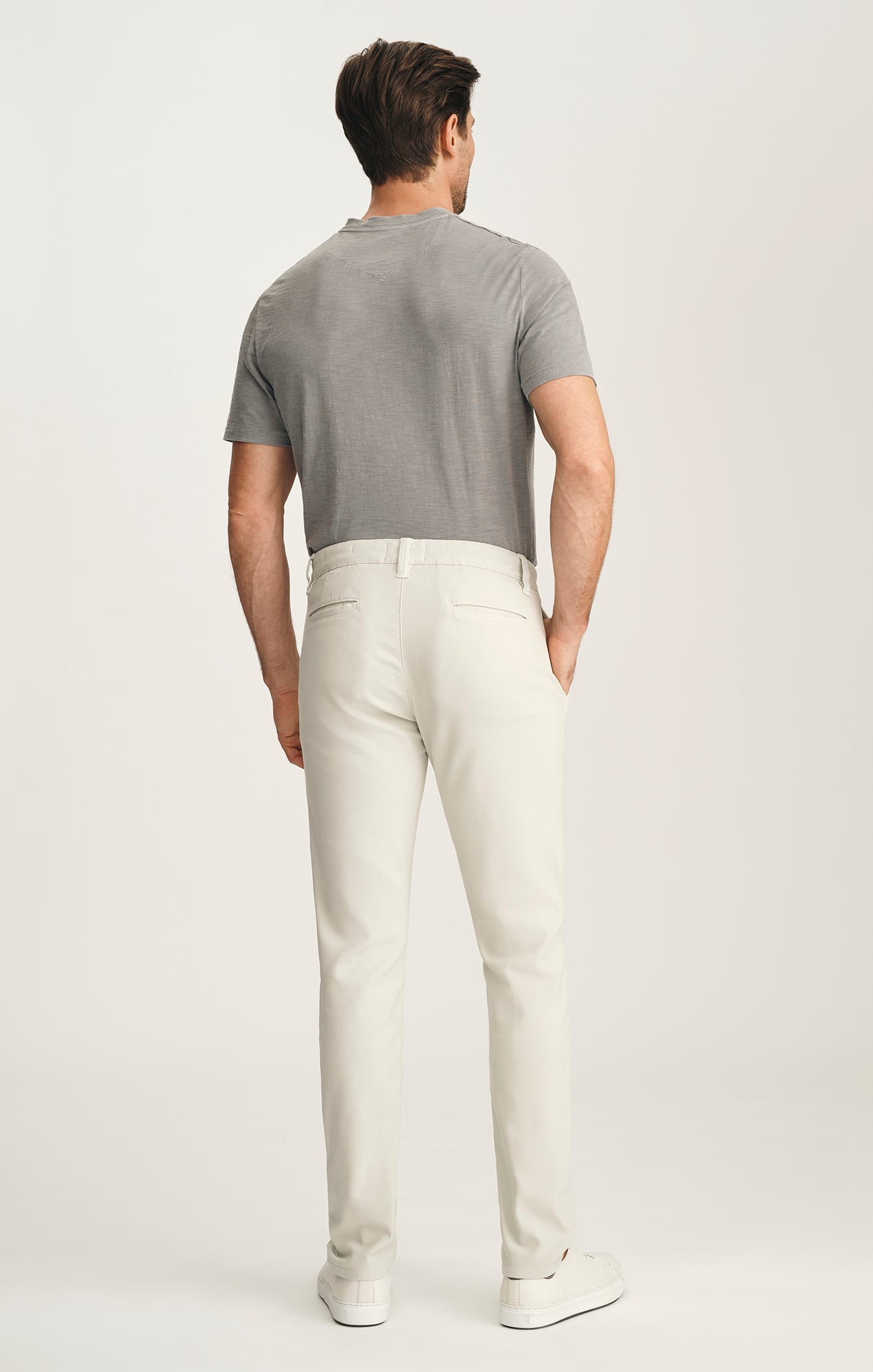 Verona Straight Leg Chino Pants In Glacier High Flyer