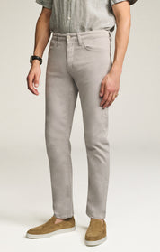 Courage Straight Leg Pants in Cement Twill