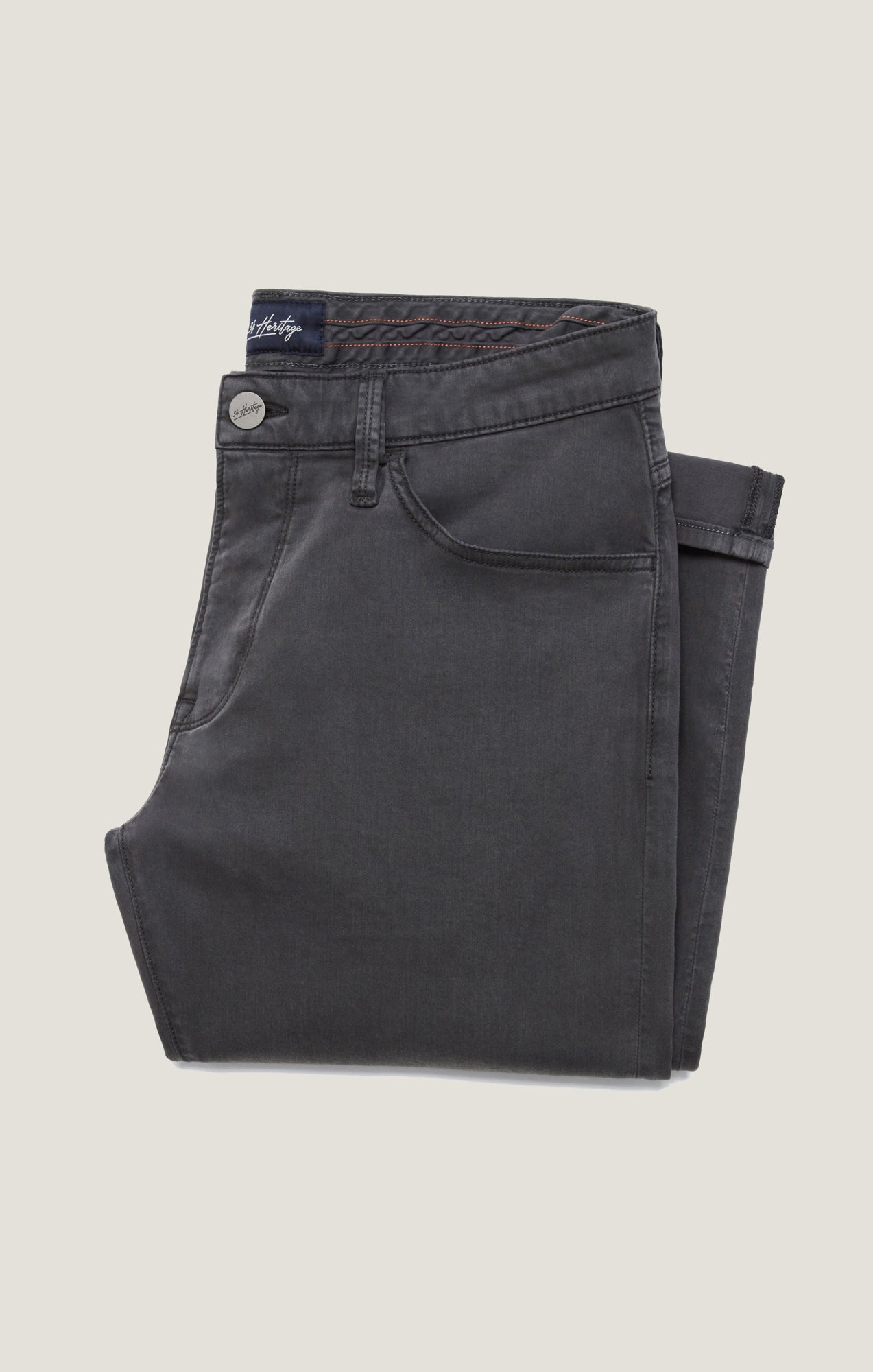 34 Heritage Men's Courage Straight Leg Pants in Ash Twill