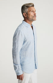 Linen Shirt In Blue