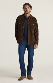 Camino Relaxed Straight Jeans in Dark Brushed Urban