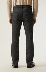 Courage Straight Leg Pants in Charcoal Fancy