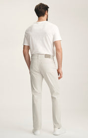 Charisma Relaxed Straight Pants In Glacier Twill