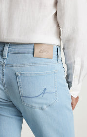 Courage Straight Leg Jeans In Bleached Urban