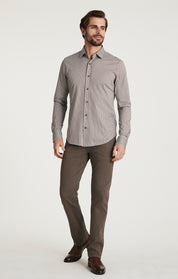 Striped Shirt in Brown