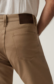 Charisma Relaxed Straight Pants in Khaki High Flyer