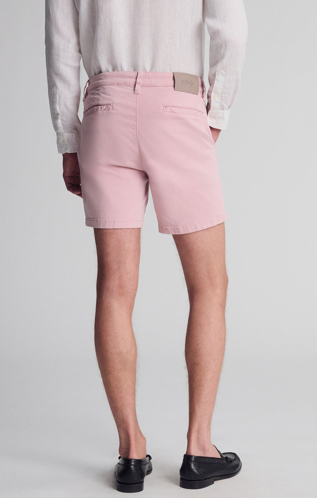 Hampton Shorts in Pink Twill