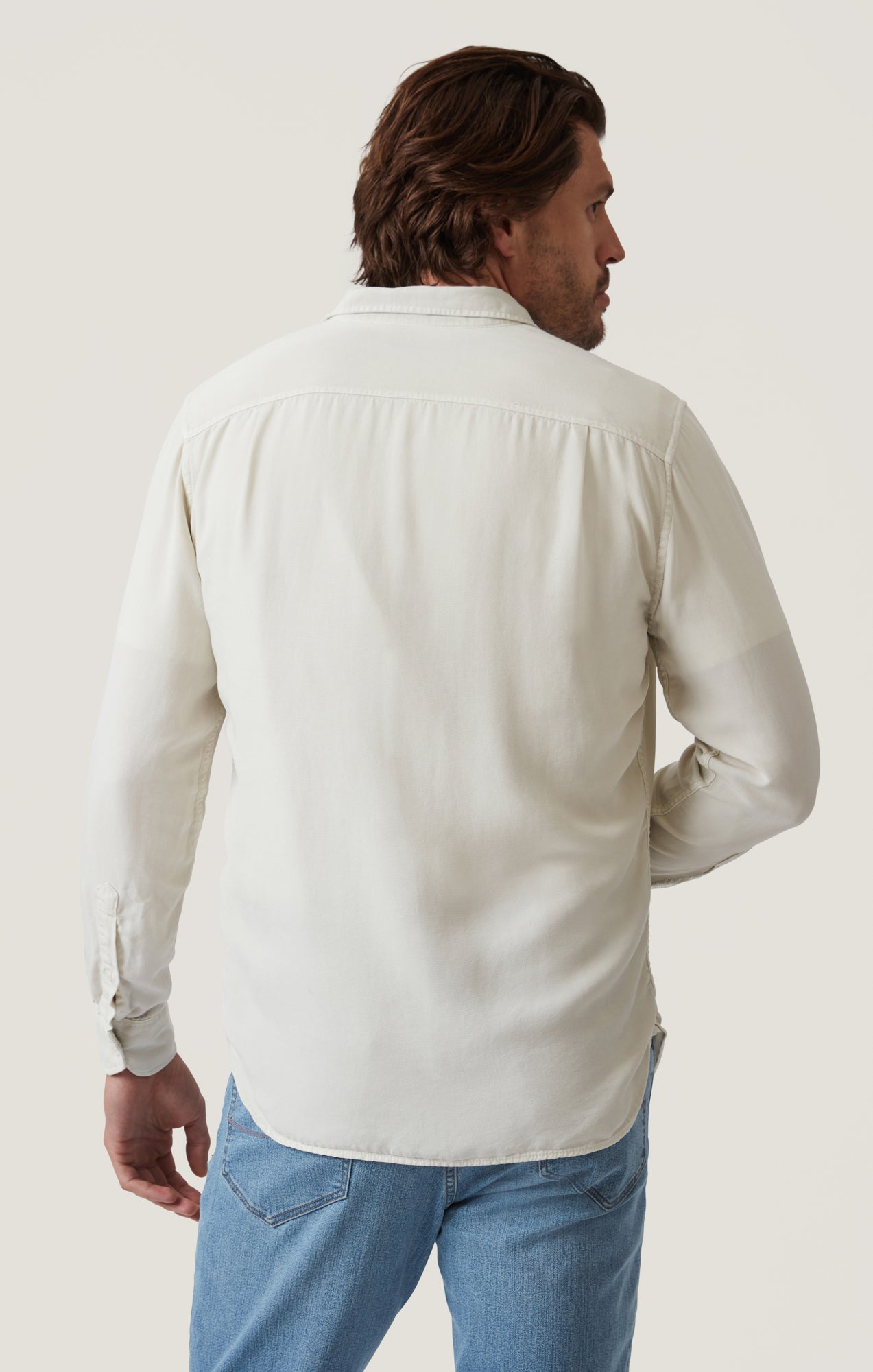 Tencel Shirt in Ivory