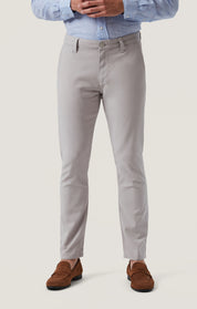 Verona Slim Leg Chino in Grey High Flyer