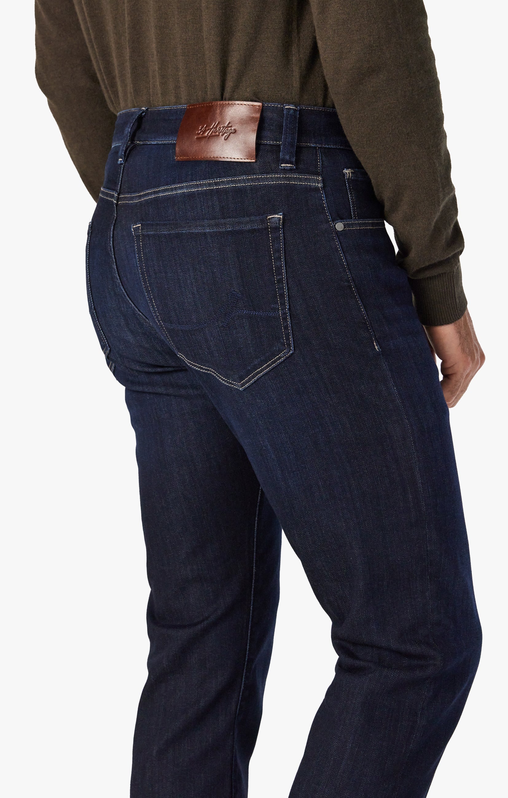 Cool Tapered Leg Jeans In Deep Refined Image 2