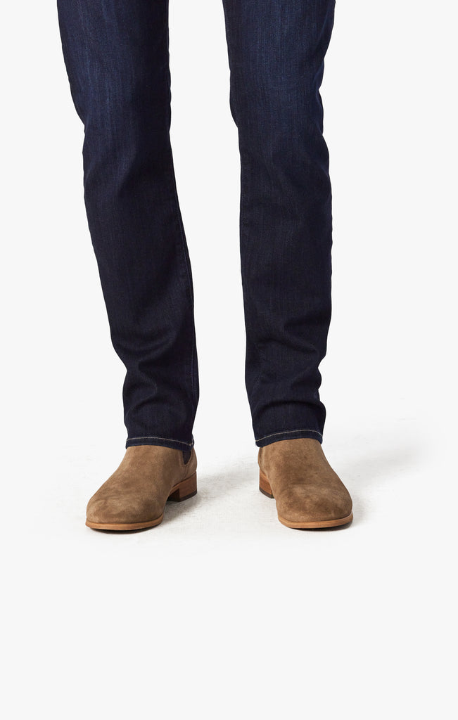 Cool Tapered Leg Jeans In Deep Refined