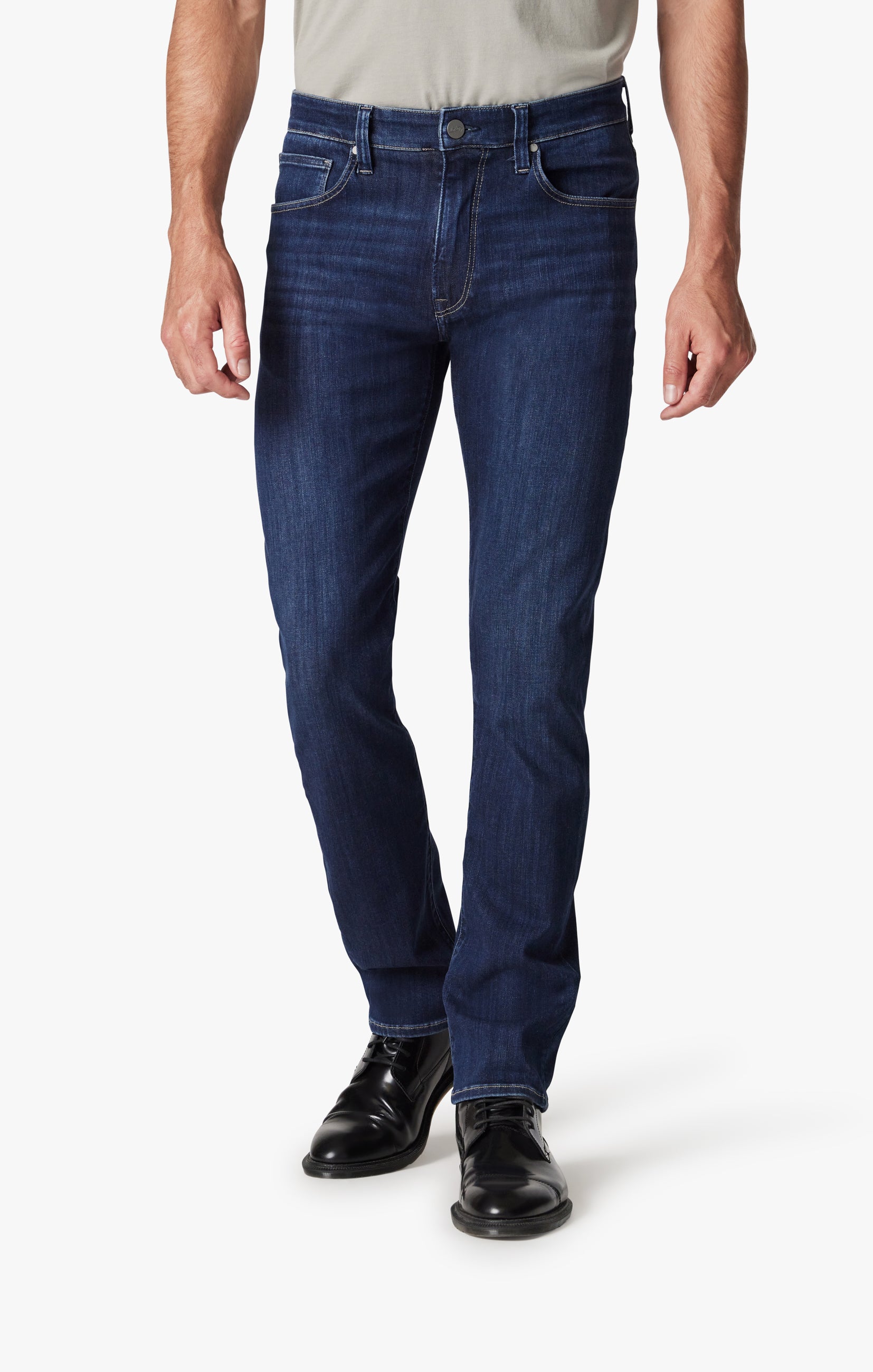 Champ Athletic Fit Jeans in Dark Brushed Refined Image 3