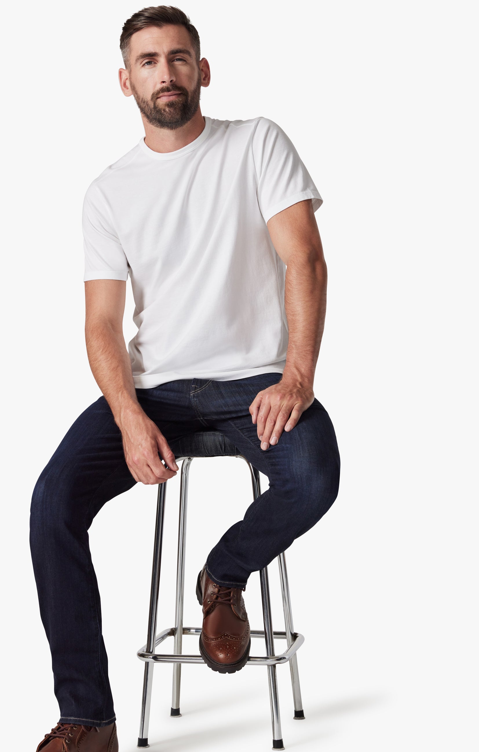 Champ Athletic Fit Jeans in Deep Refined Image 3