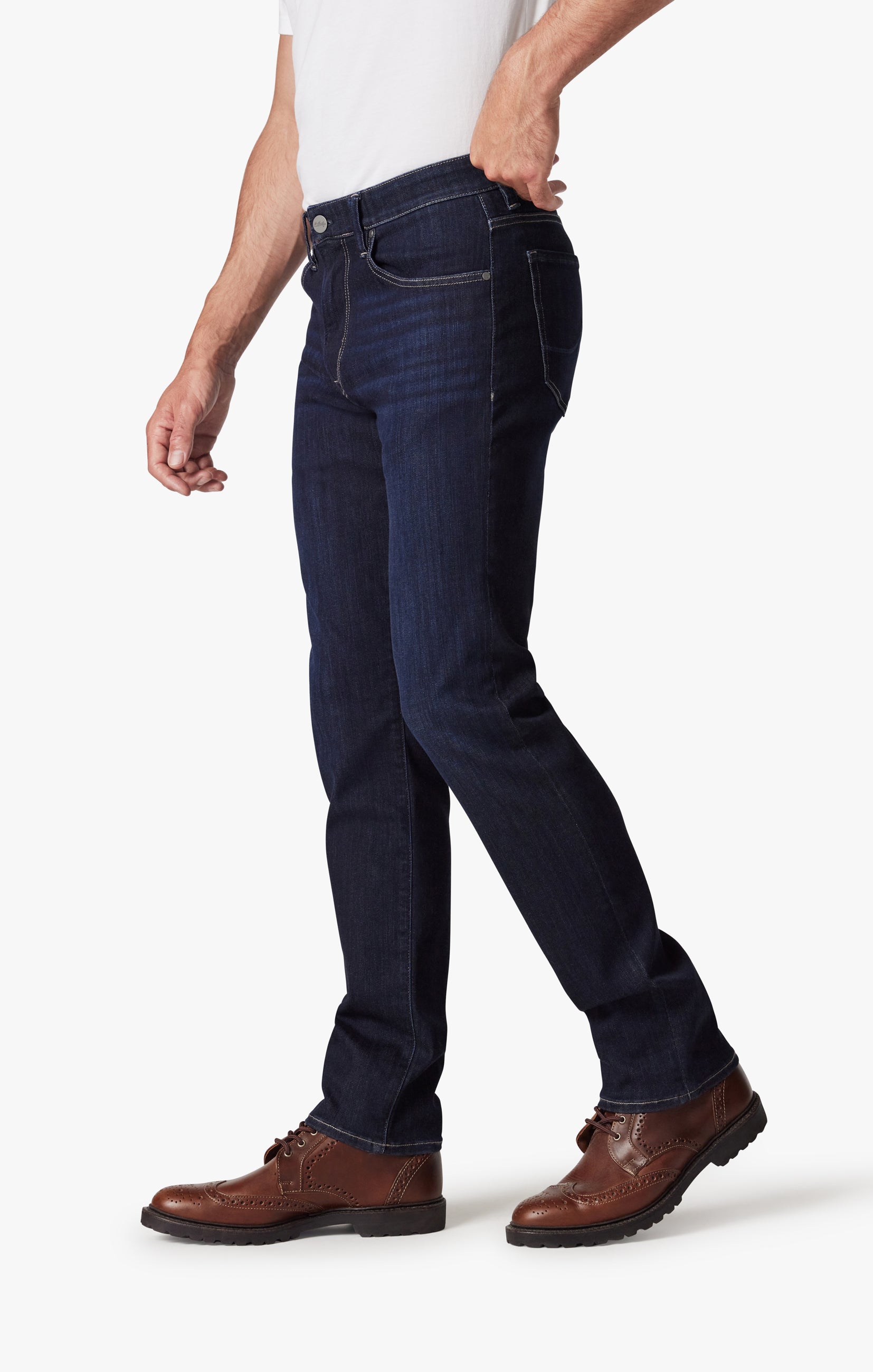 Champ Athletic Fit Jeans in Deep Refined Image 4