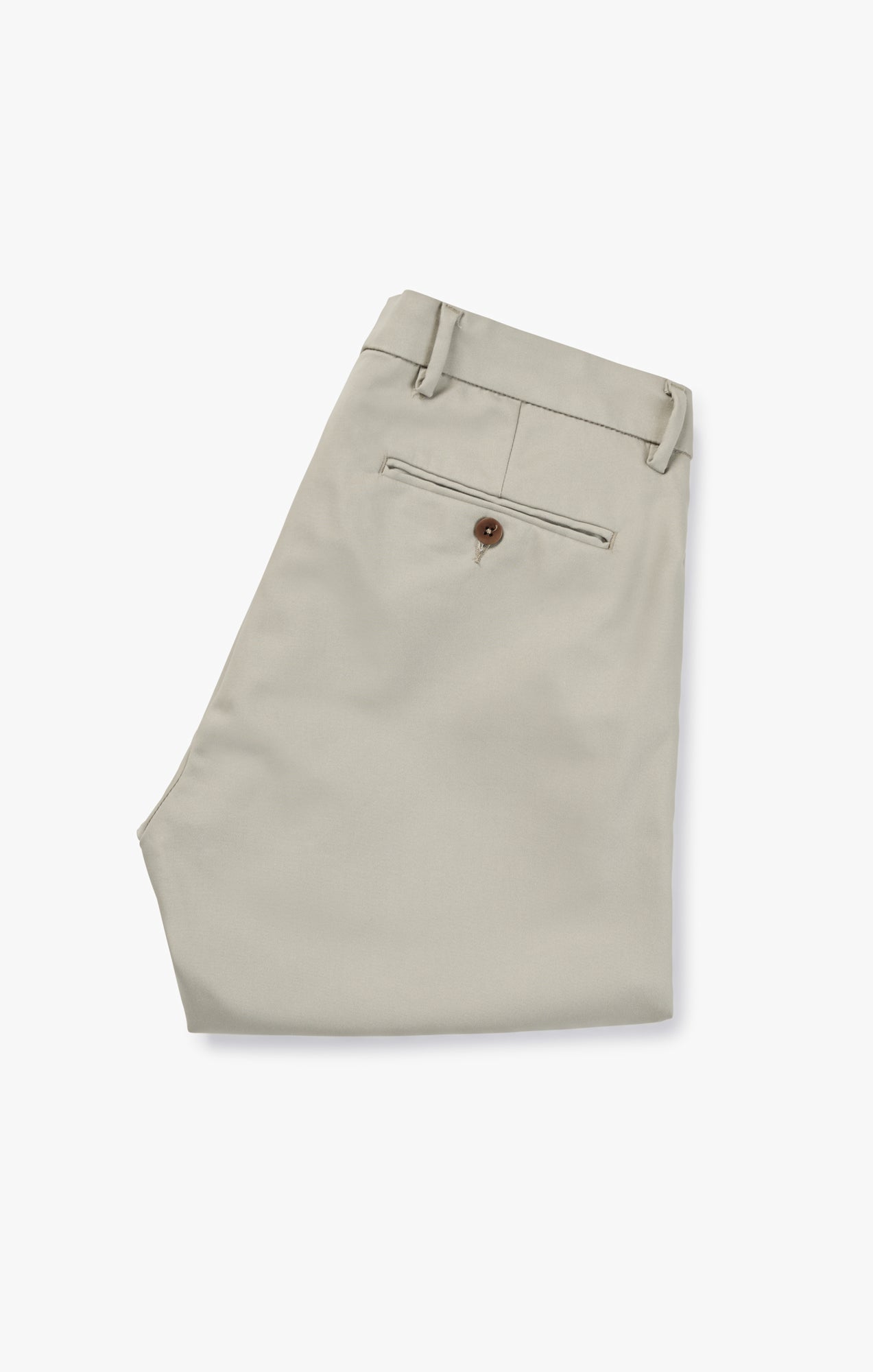 Verona Tailored Slim Leg Chino Pants In Aluminum Image 11