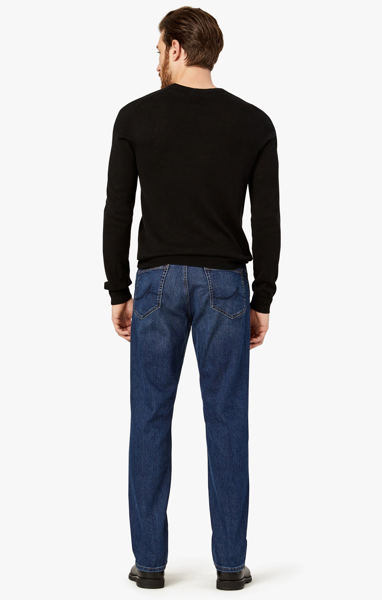 34 Heritage Men's Charisma High Rise Straight Jeans in Mid Comfort