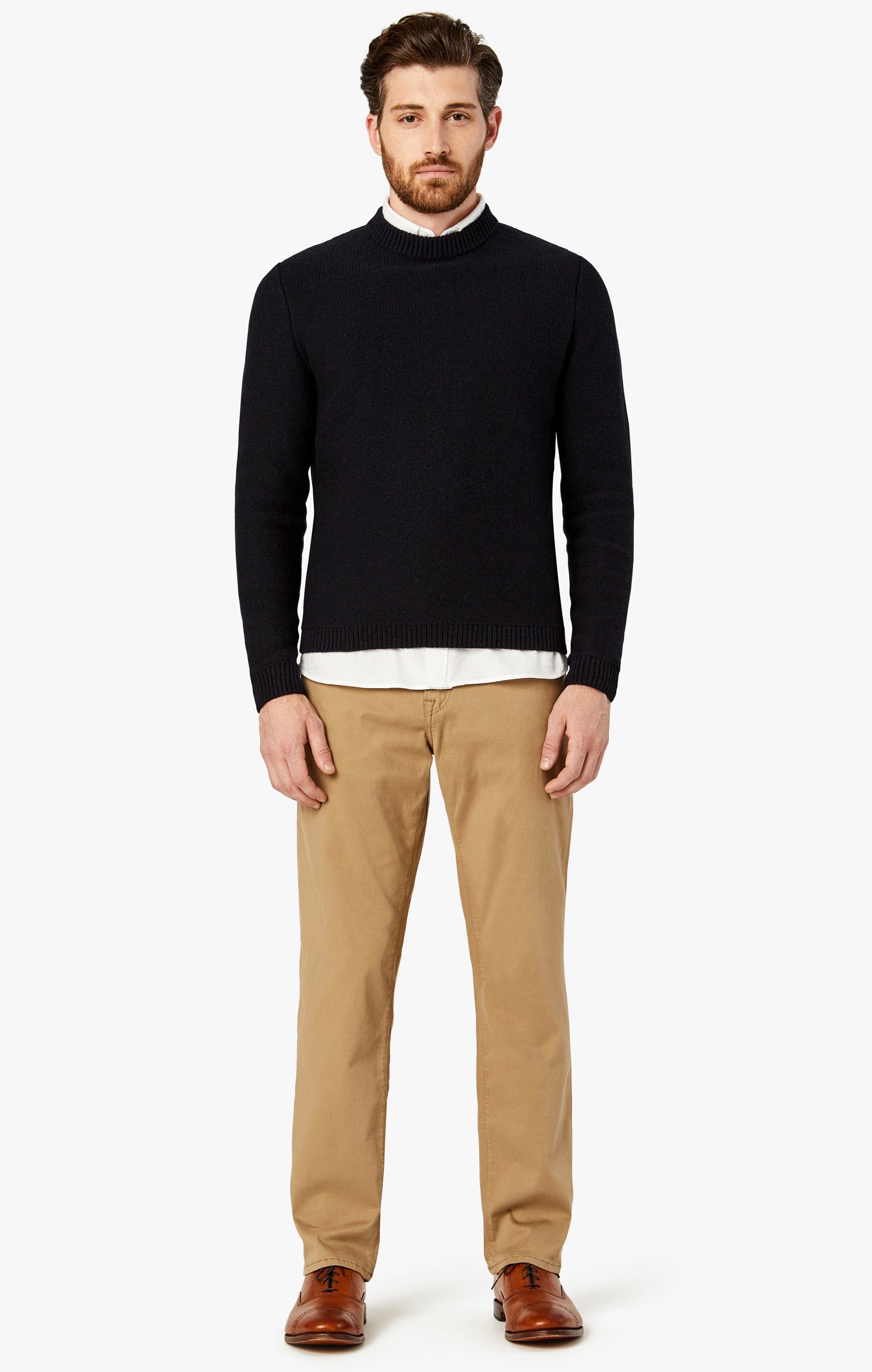 34 Heritage Charisma Comfort Rise Relaxed Straight Twill