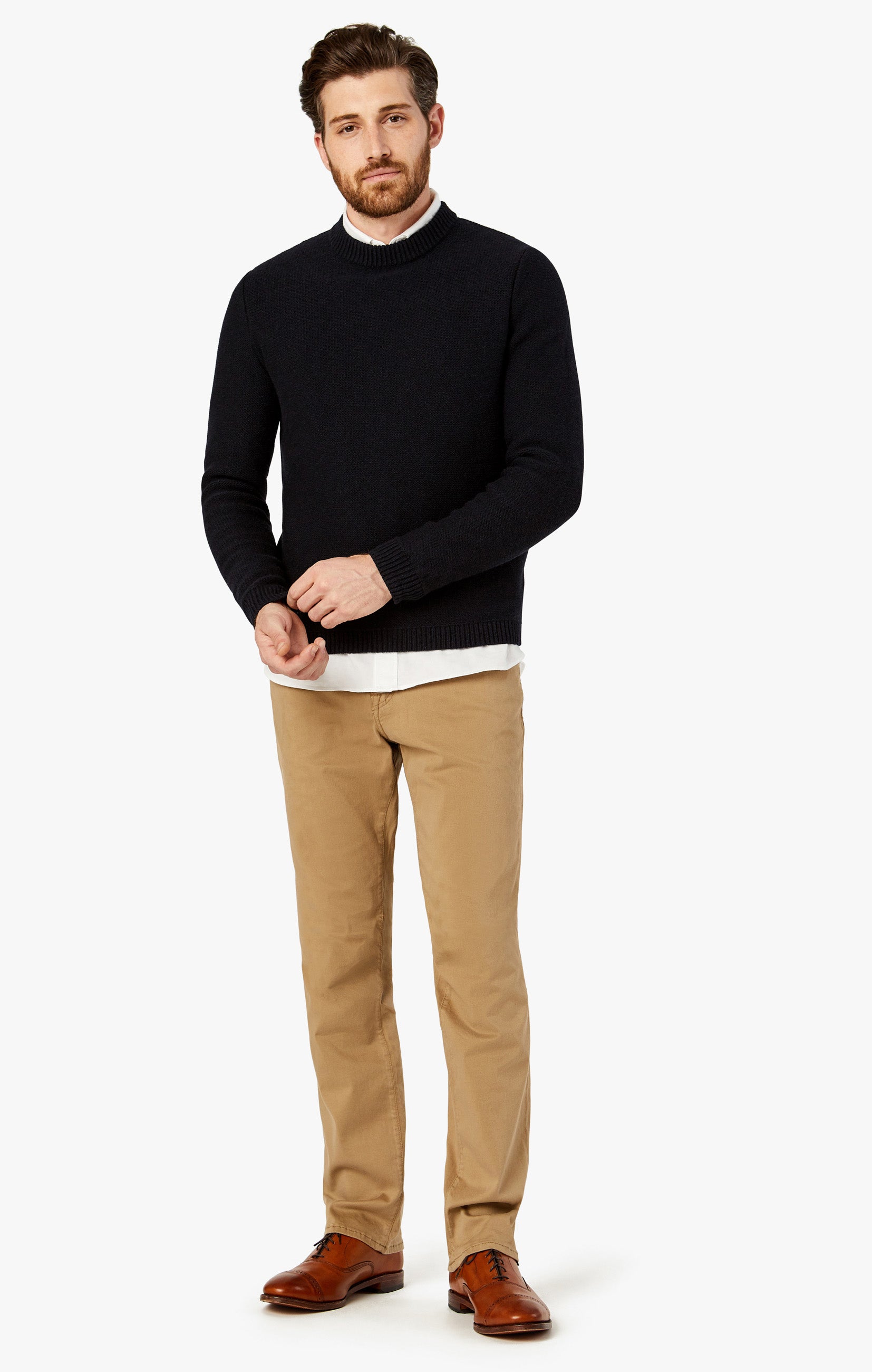 34 Heritage Charisma Comfort Rise Relaxed Straight Twill