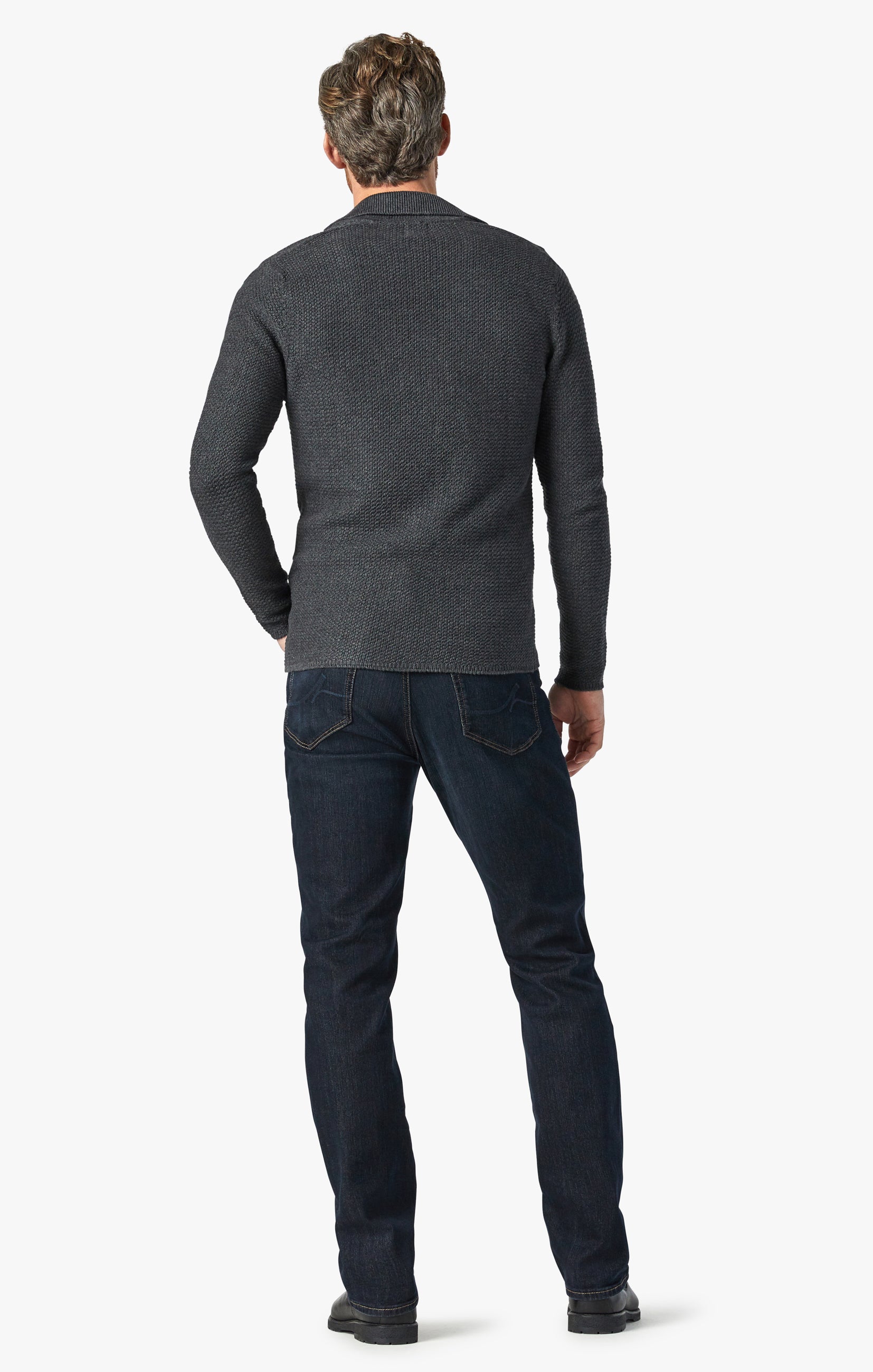 Charisma Relaxed Straight Jeans In Dark Comfort Image 5