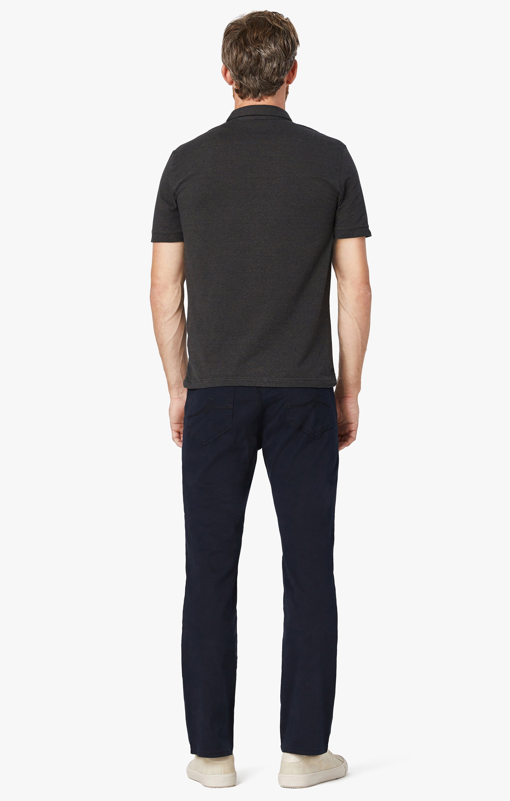 Charisma Relaxed Straight Pants in Navy Twill Image 9