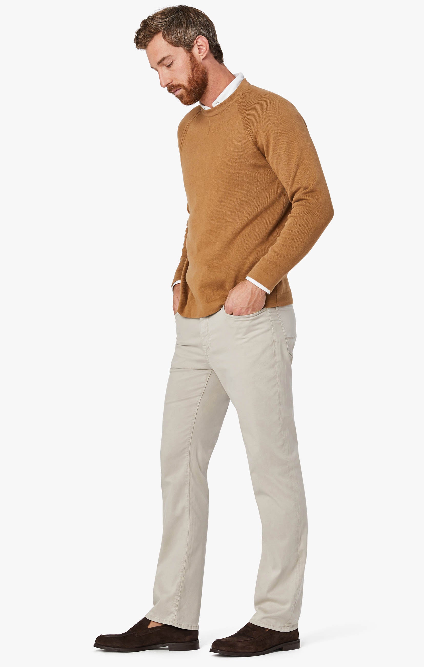 Charisma Relaxed Straight Leg Pants in Dawn Twill Image 5