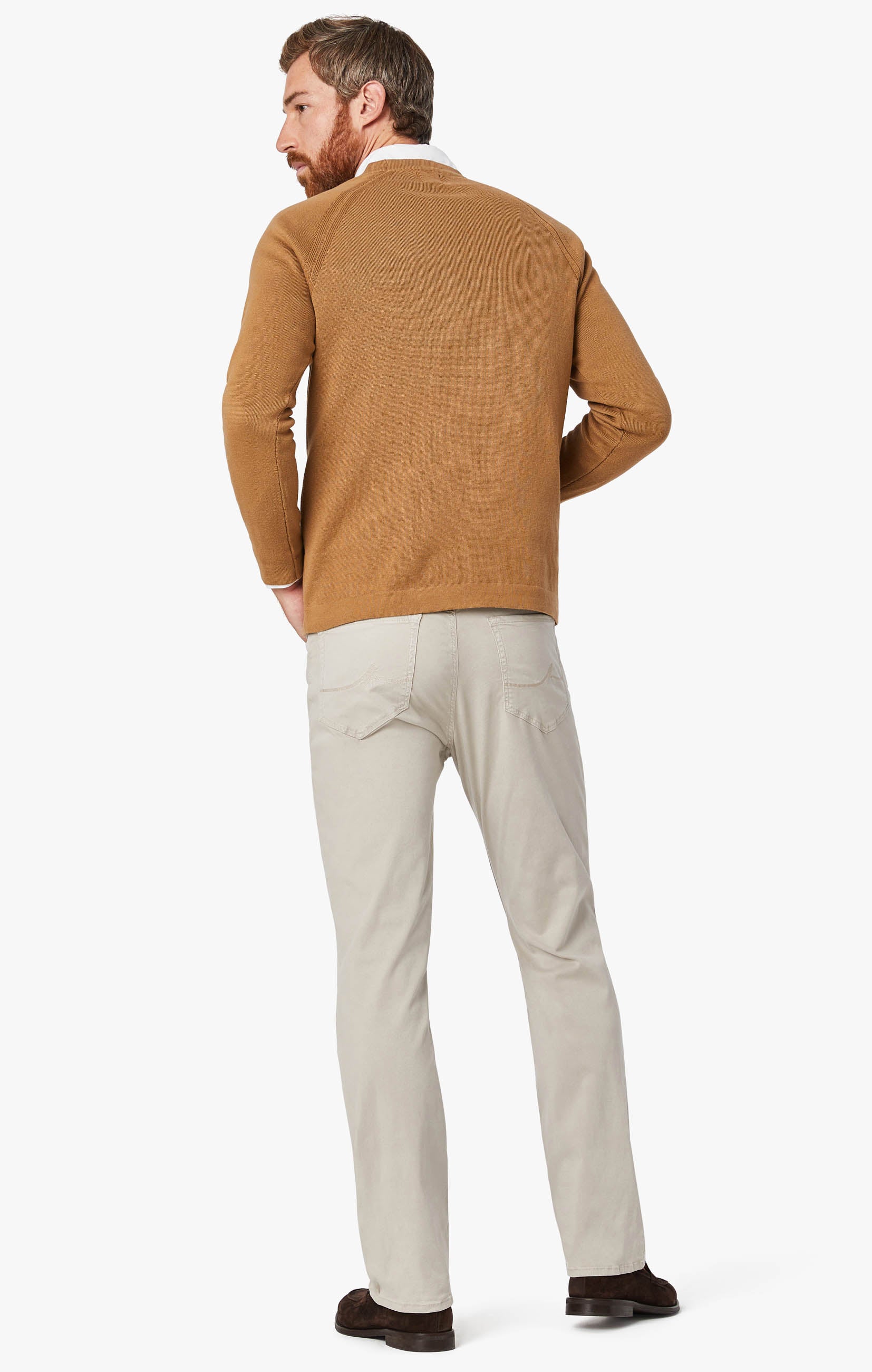 Charisma Relaxed Straight Leg Pants in Dawn Twill | 34 Heritage