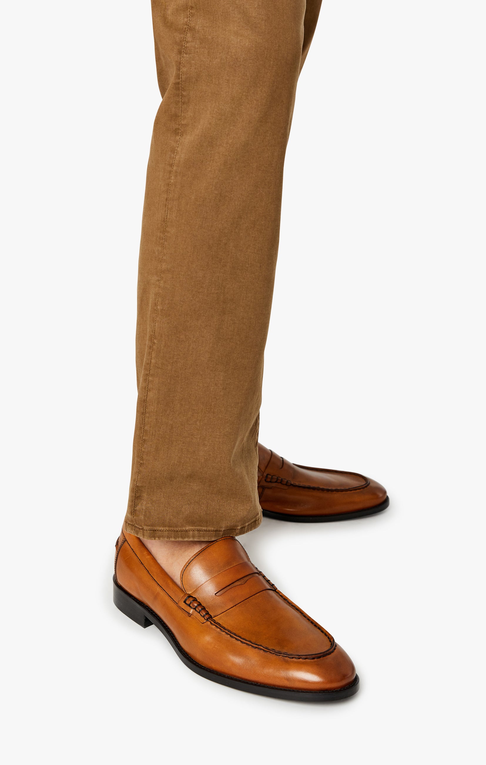 Charisma Relaxed Straight Leg in Tobacco Twill Image 9
