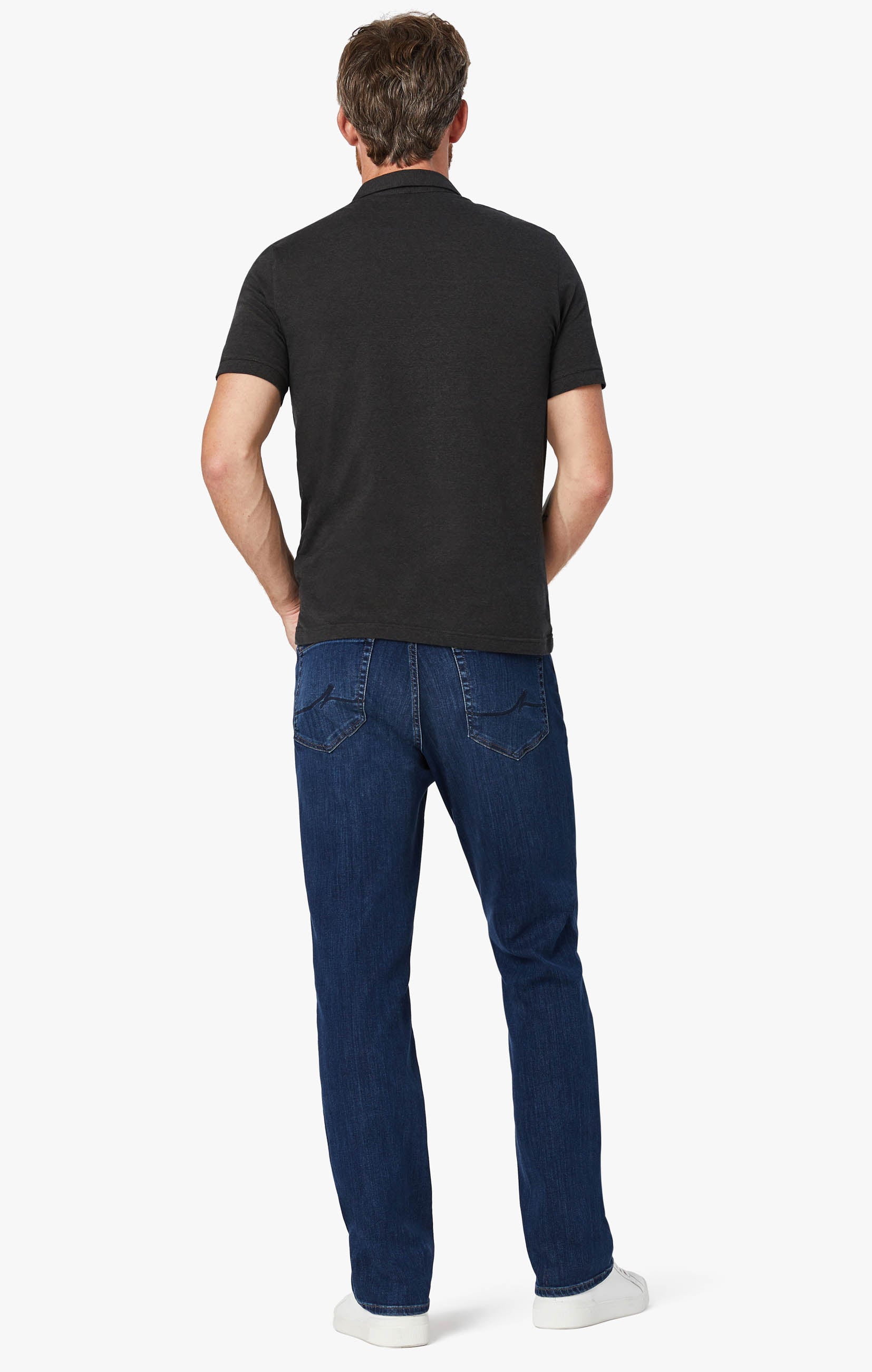 Charisma Relaxed Straight Leg Jeans In Mid Siena