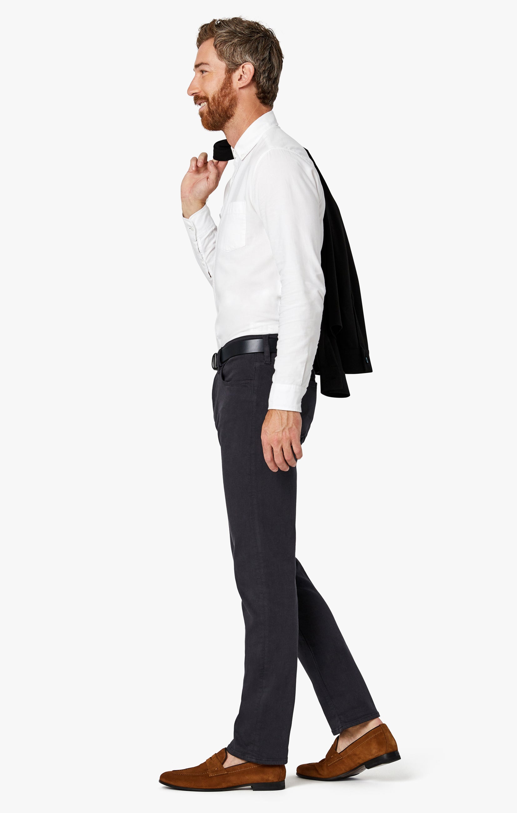 Charisma Relaxed Straight Pants in Iron Comfort Image 1