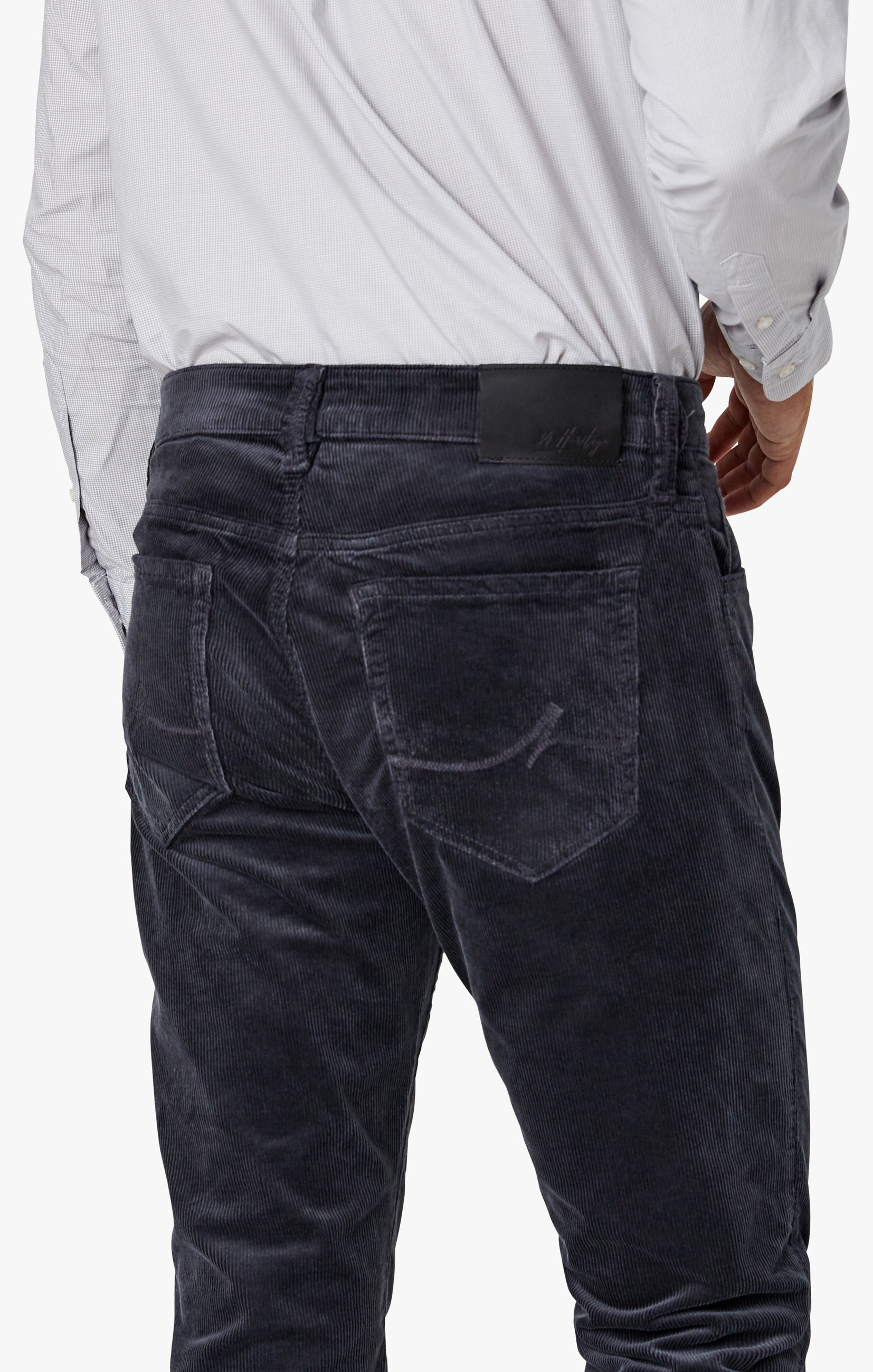 Charisma Relaxed Straight Pants in Iron Cord Image 5