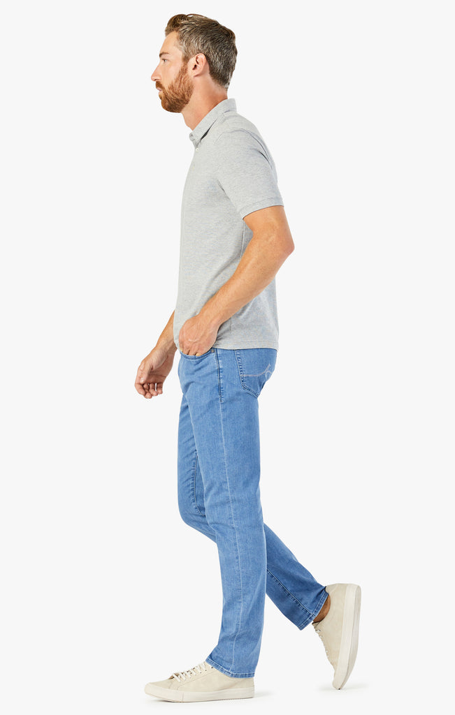 Charisma Relaxed Straight Jeans In Light Kona