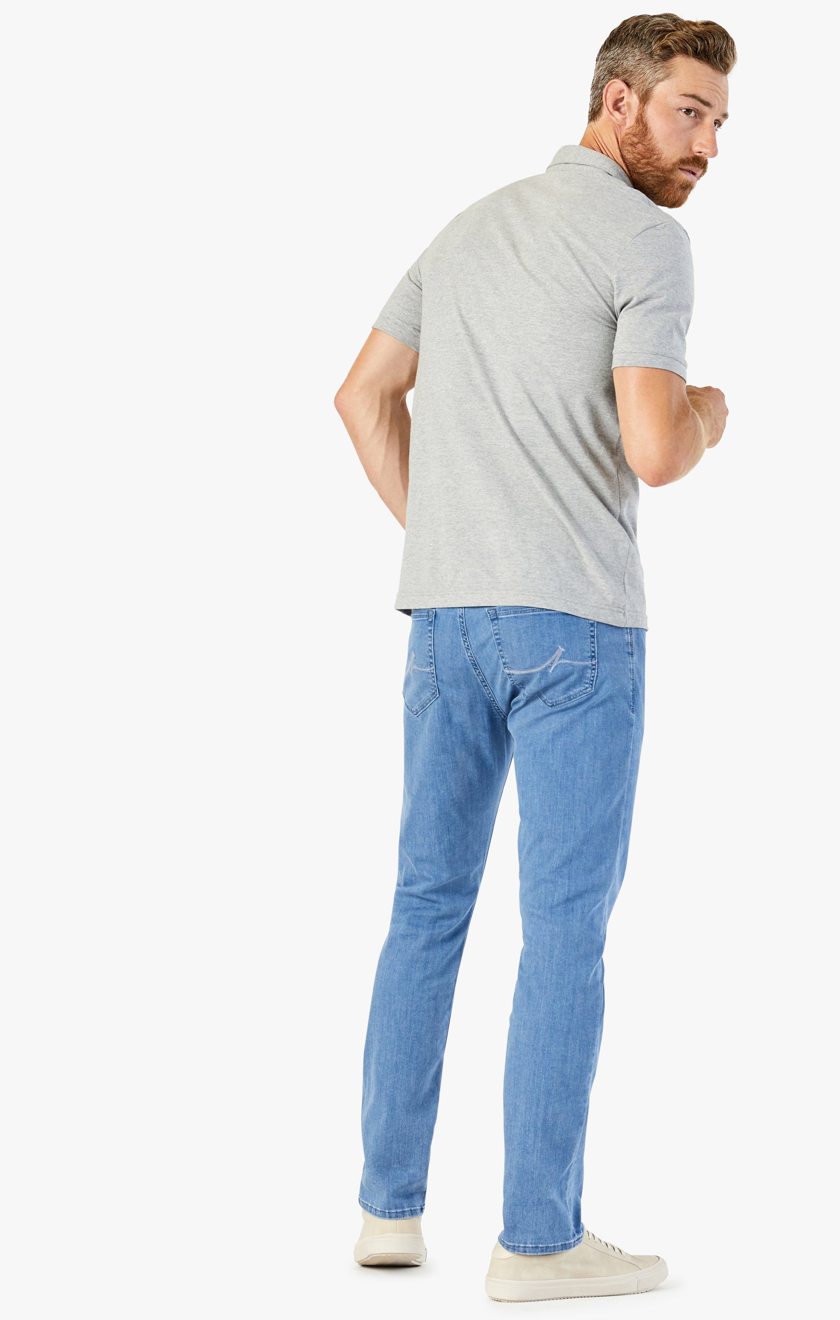 Charisma Relaxed Straight Jeans In Light Kona Image 3