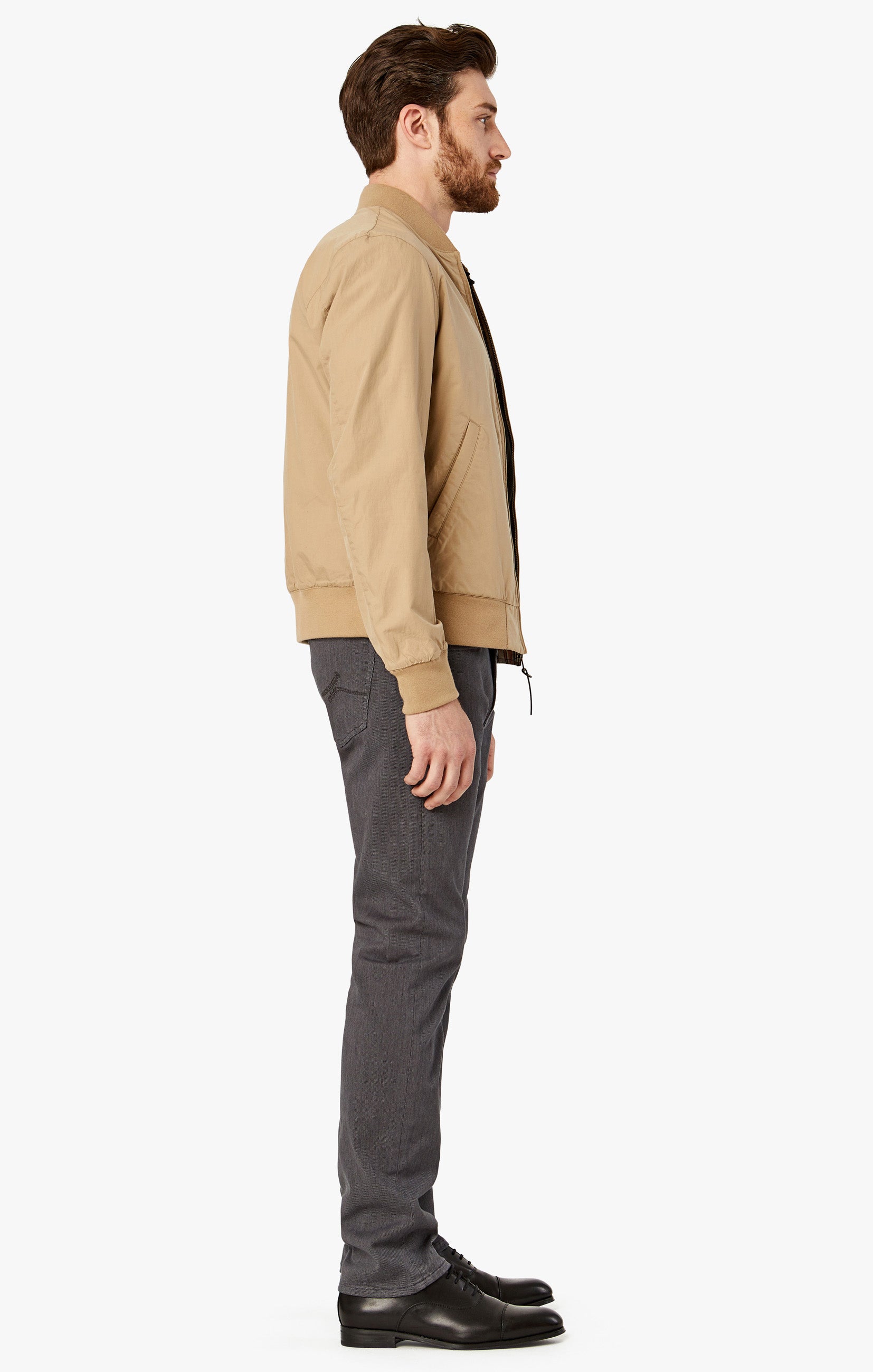 Courage Straight Leg In Grey Diagonal - 34 Heritage