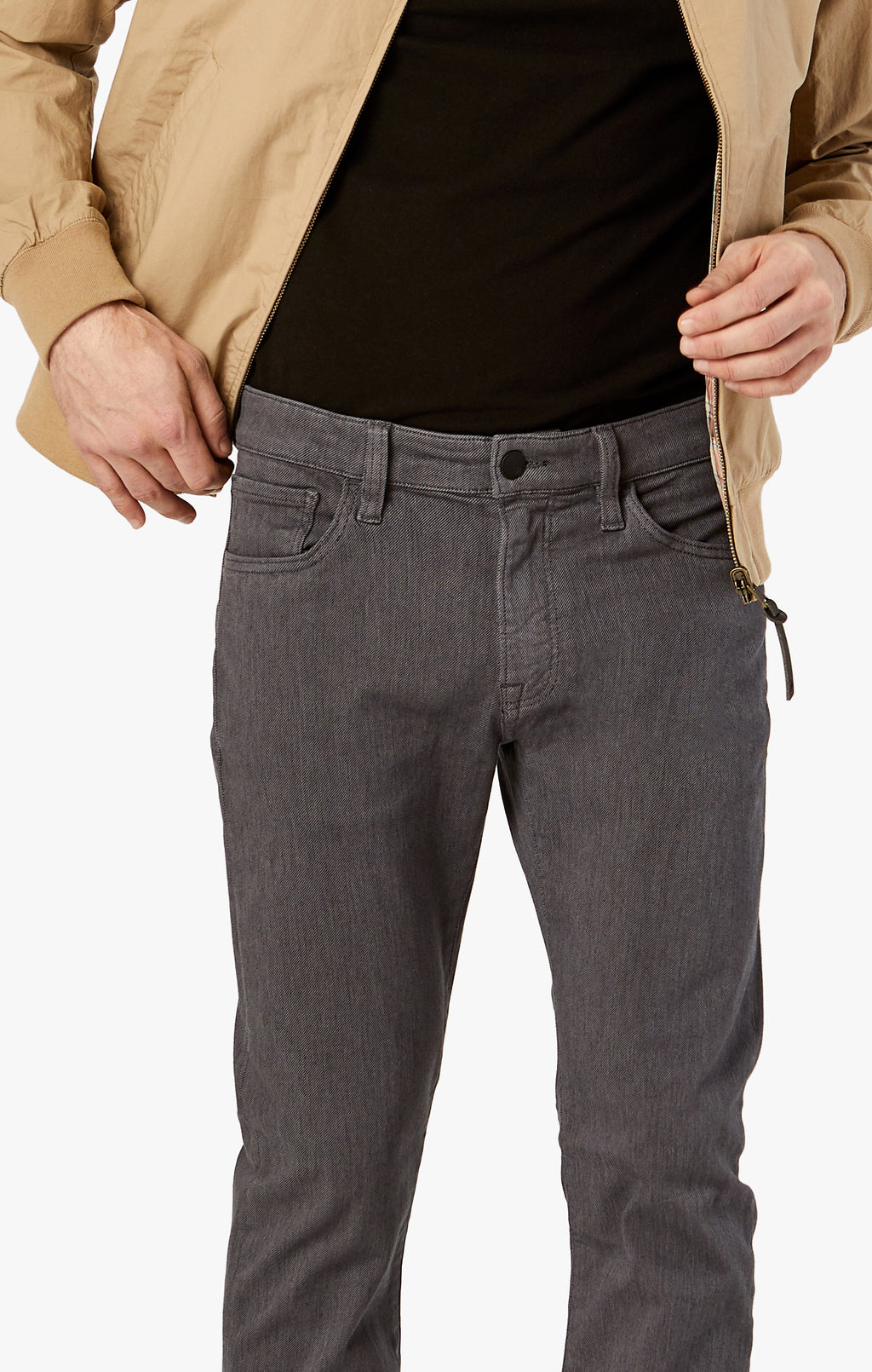 Courage Straight Leg In Grey Diagonal - 34 Heritage
